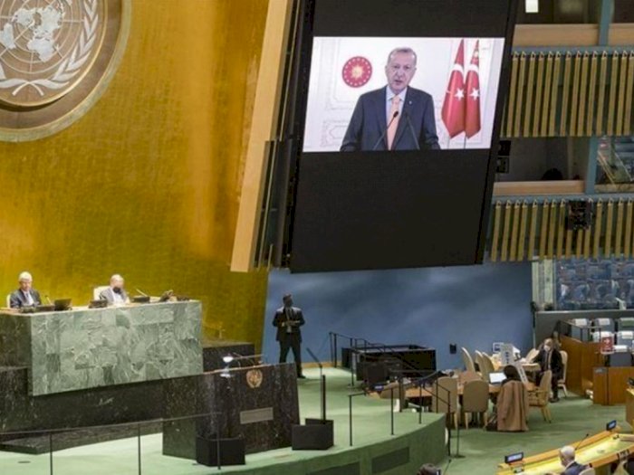 Panas! Dubes Israel Pergi saat Erdogan Kritik Penindasan Terhadap Palestina di Sidang PBB