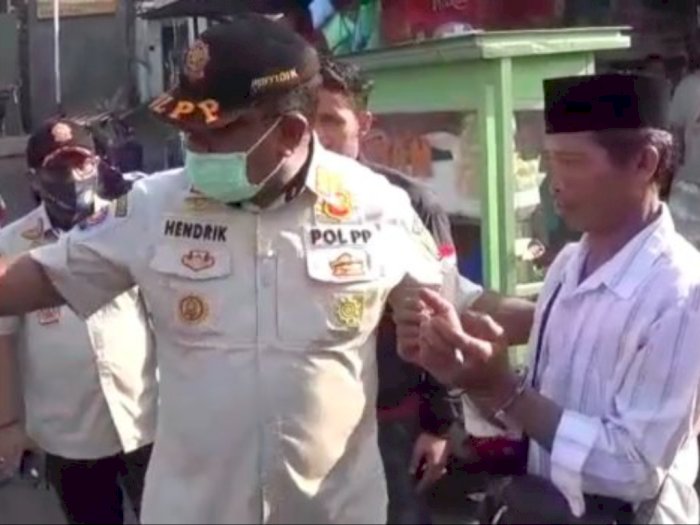 Heboh Warga Bogor Tak Pakai Masker Diborgol, Satpol PP: Hanya Bercanda