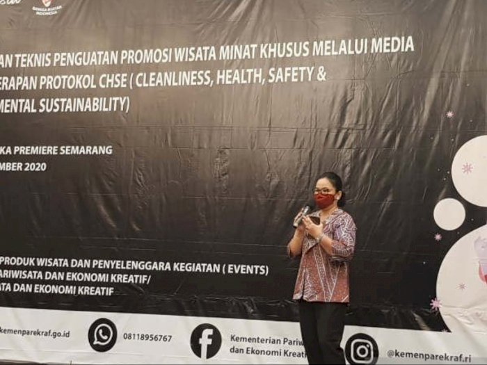 Kemenparekraf Latih Milenial Kenalkan Pariwisata Berprotokol Kesehatan di Jawa Tengah