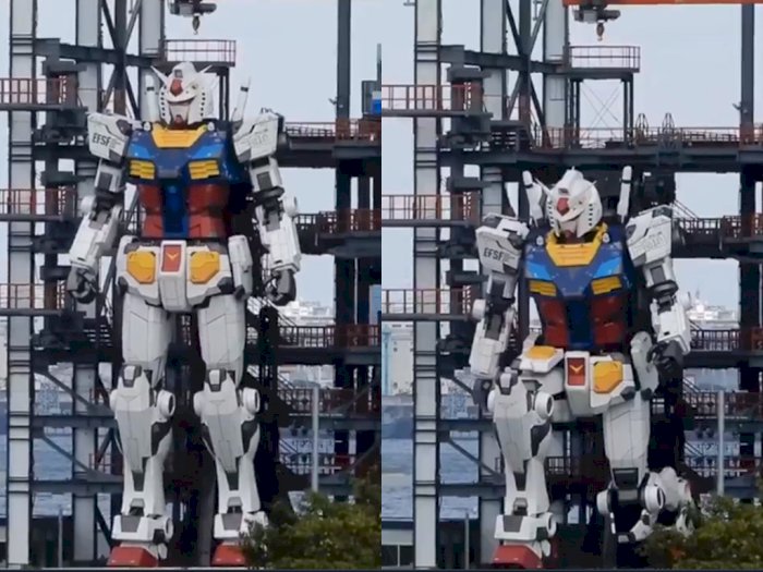 Sugoi! Replika Robot Gundam Raksasa ini Bisa Bergerak, Siap Dipamerkan Oktober Mendatang