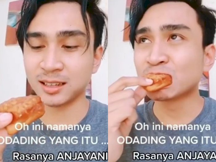 Viral Video Lutfi Agizal Cicipi Odading: Hmm Rasanya Anjayani