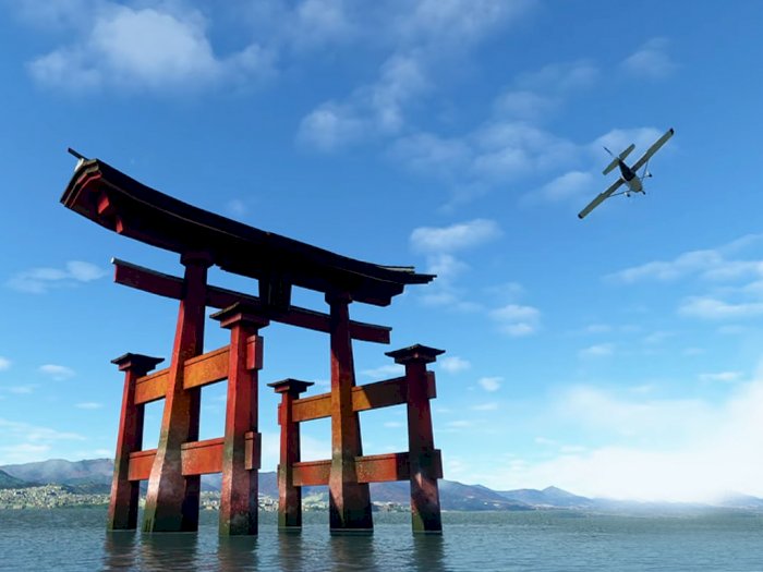 Major Update Microsoft Flight Simulator Bakal Fokuskan Wilayah di Jepang