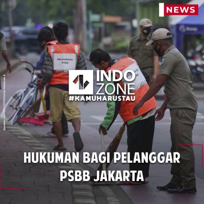 Hukuman Bagi Pelanggar PSBB Jakarta