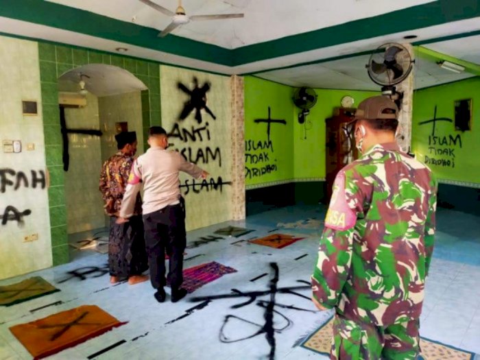 Begini Hasil Cek Psikologi Tersangka yang Corat-coret Musala di Tangerang