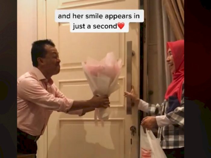 Suami Beri Kejutan Ultah Pernikahan ke Istrinya, Netizen Malah Ribut di Kolom Komentar