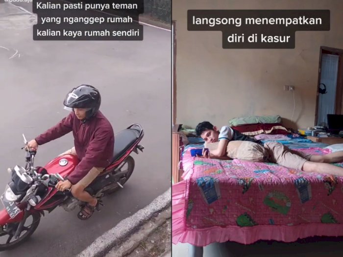 Pria ini Curhat Temannya Anggap Rumahnya Kayak Rumah Sendiri, Netizen: Temanku Banget
