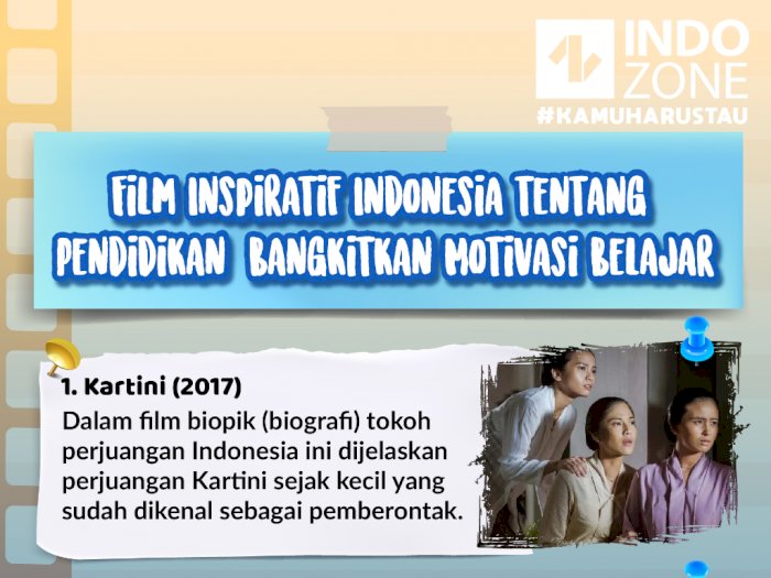 Film Indonesia tentang Pendidikan, Bangkitkan Motivasi Belajar
