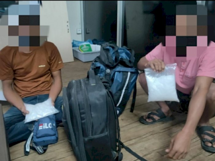 Bawa Sabu 1 Kg, 2 Kurir Narkoba Ini Terciduk Petugas di Bandara Kualanamu