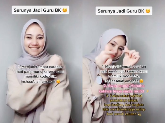 Wanita Ini Ceritakan Enaknya Jadi Guru Bk Bikin Netizen Semangat Pergi Sekolah Indozone Id