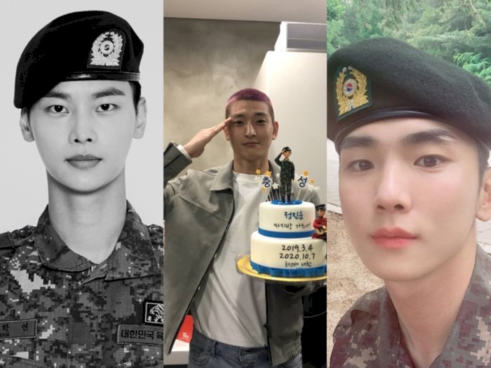 Oppa Jinwon 2AM, Oppa Key SHINee dan Oppa N VIXX Keluar Wajib  Militer Hari Ini