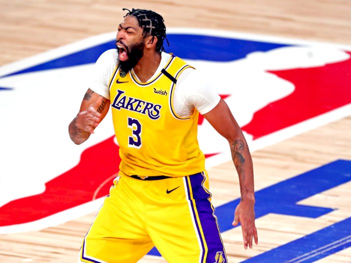 FOTO: Lakers Mengalahkan Heat di Game 4 Final NBA, Memimpin Seri 3-1