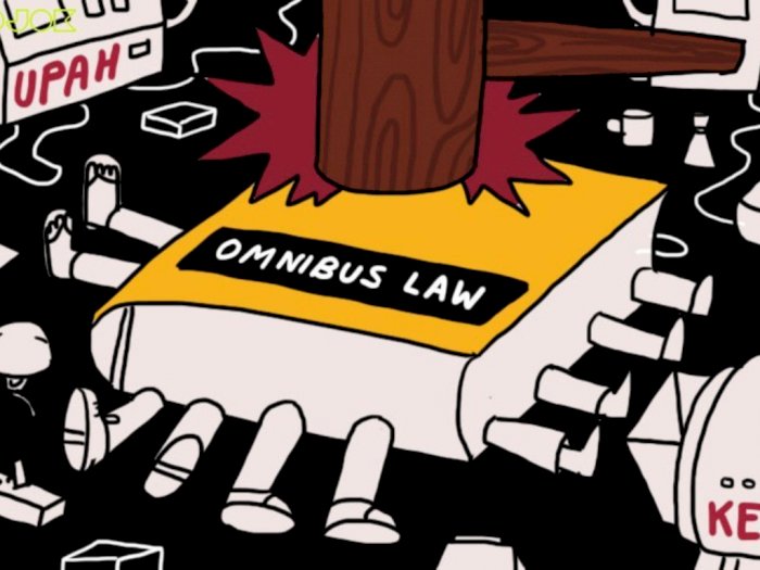 Omnibus Law, Buruh: Perbudakan Manusia di atas Manusia Semakin Direstui