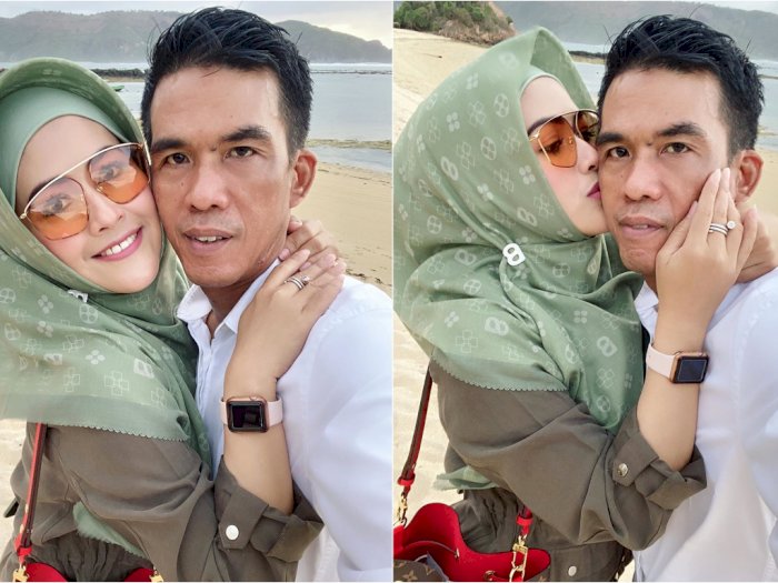 Pamer Foto Cium Mesra Suami Baru di Instagram, Meggy Wulandari Kena Semprot Netizen