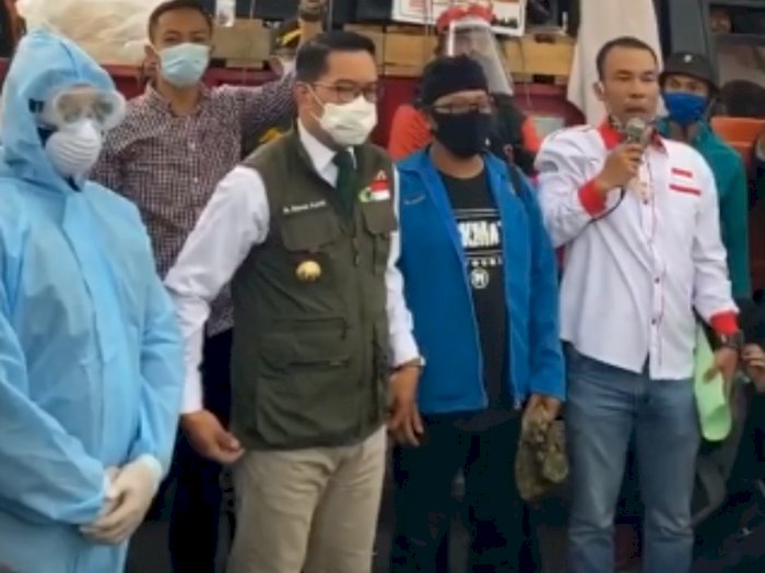 Ridwan Kamil Dukung Buruh di Jawa Barat, Surati Jokowi dan DPR Tolak RUU Cipta Kerja