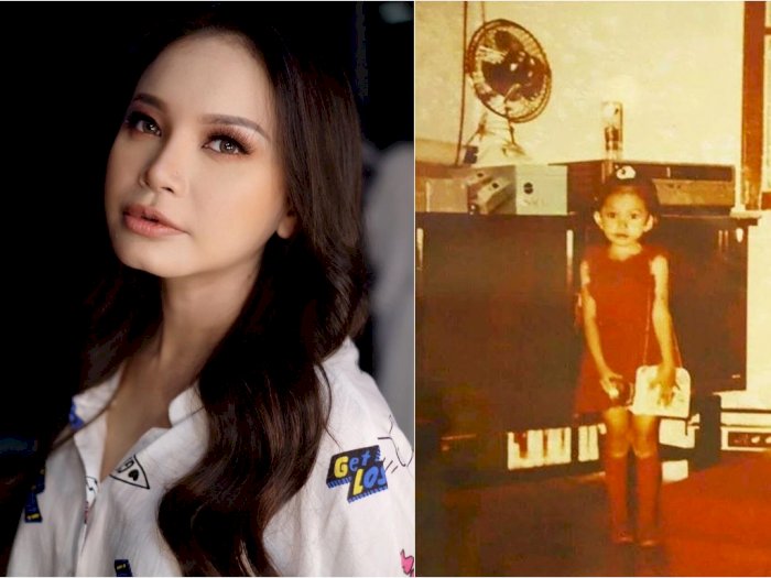 Genap Berusia 42 Tahun  Rossa Unggah Foto Masa  Kecil  yang 