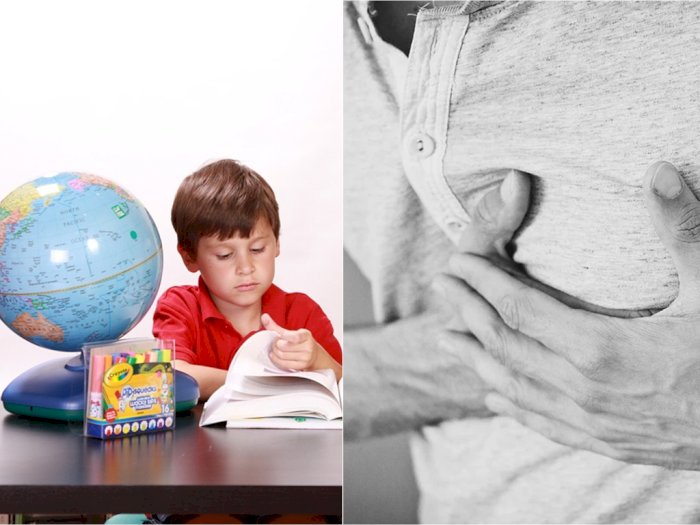 Stres Ajari Anak Belajar Online, Pria Ini Kena Serangan Jantung, Kejang dan Mulut Berbusa