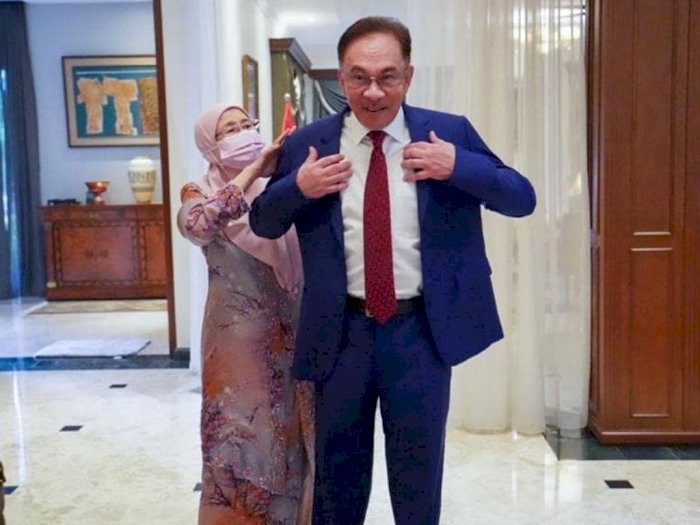 Selangkah Menuju Kursi PM Malaysia, Ini Doa Sang Istri Saat Anwar Ibrahim Mau Bertemu Raja