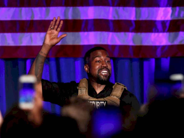 Calonkan Diri Sebagai Presiden AS, Kanye West Rilis Video Kampanye Pertama
