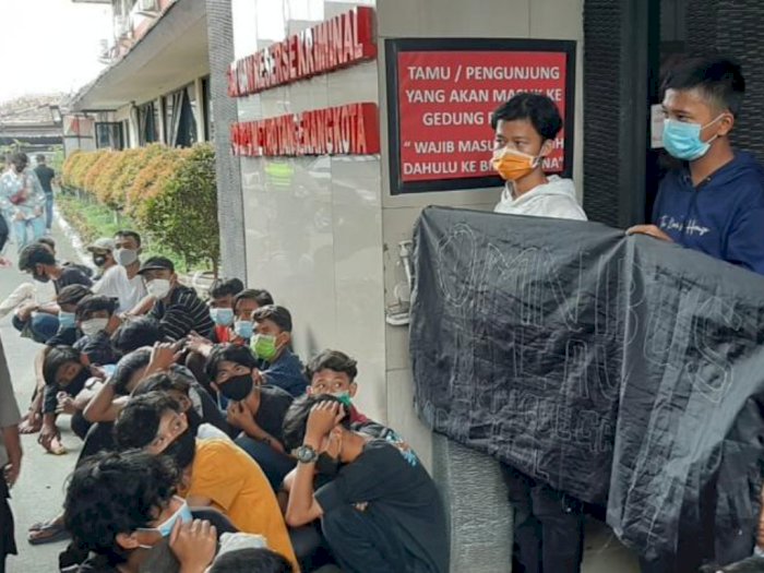 140 Lebih Remaja Diamankan Polisi Terkait Demo Omnibus Law di Jakarta