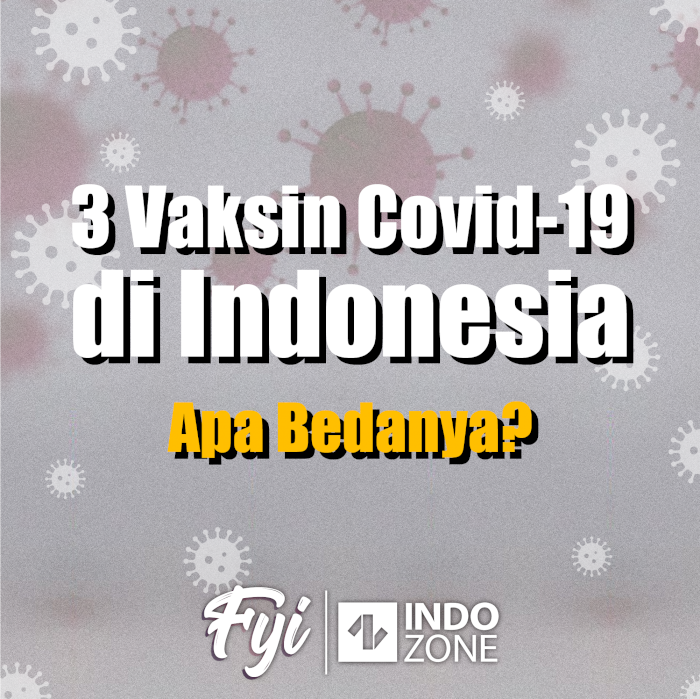 3 Vaksin Covid-19 di Indonesia, Apa Bedanya?