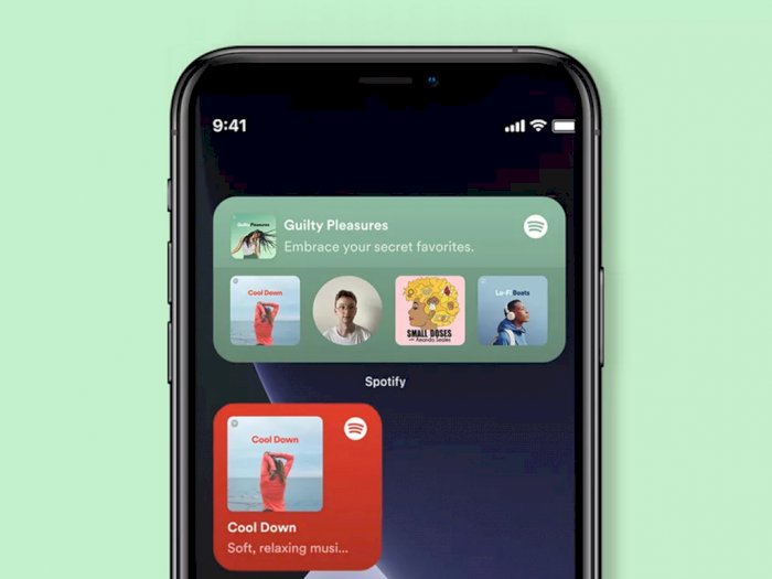 Spotify Kini Miliki Widget Sendiri untuk Sistem Operasi iOS 14!