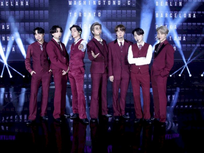 BTS Berhasil Tampil Memukau di Panggung Billboard Music Awards