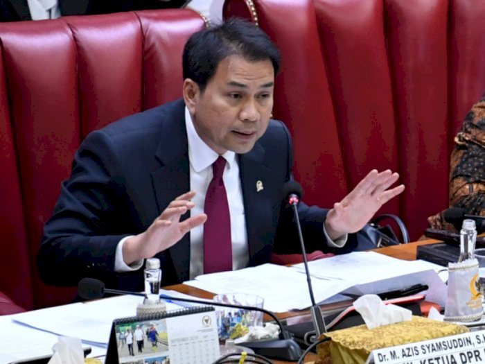 Wakil Ketua DPR Azis Syamsuddin Alami Kecelakaan Sepeda di GBK