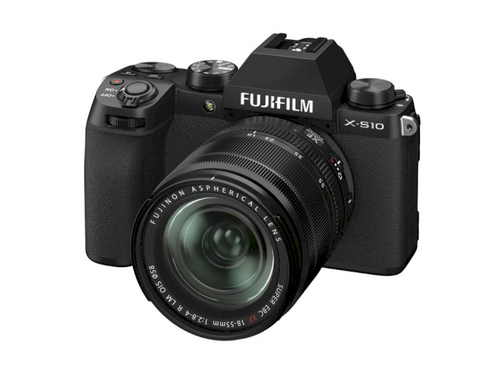 Fujifilm Luncurkan Kamera X-S10 dengan In-Body Stabilization