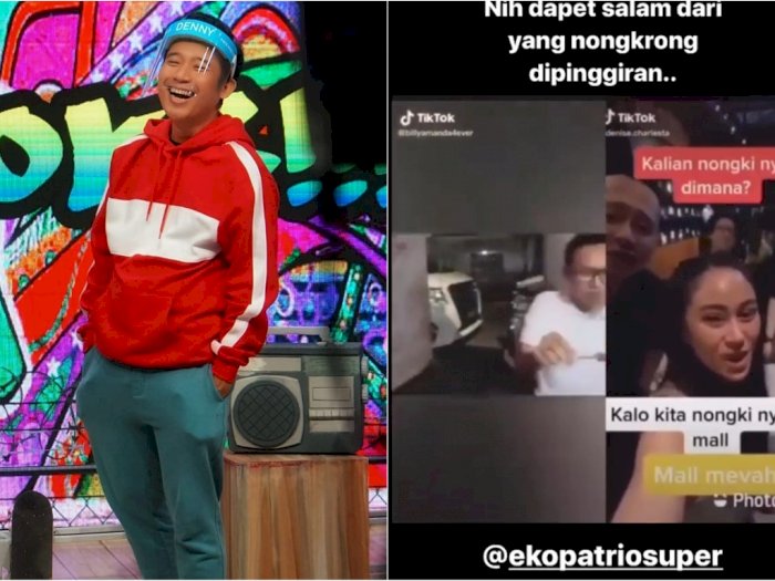 Viral Video Cewek Pamer Kekayaan Nongkrong di Mal, Denny Cagur: Dapat Salam dari Pinggiran