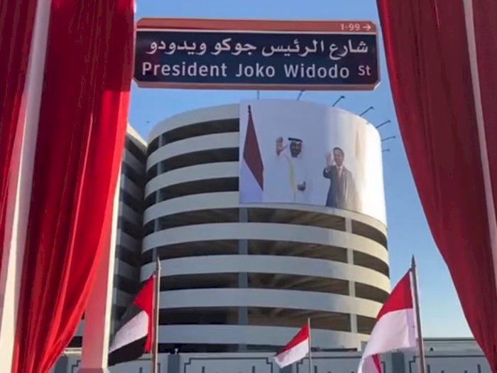 Ini Komentar Jokowi Jalan Atas Nama Dirinya Diresmikan Membelah Abu Dhabi Ibukota UEA