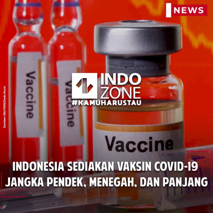 Indonesia Sediakan Vaksin COVID-19 Jangka Pendek, Menegah, dan Panjang
