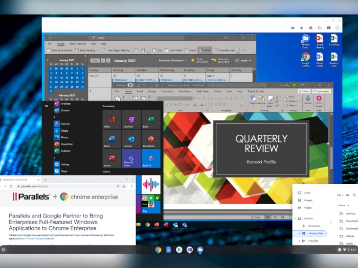 Aplikasi Parallels di Chromebook Kini Bisa Jalankan Sistem Operasi Windows 10