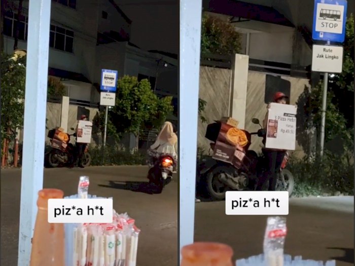   Viral Video Jual Pizza di Pinggir Jalan di Malam Hari, Netizen: Semua Kena Dampaknya