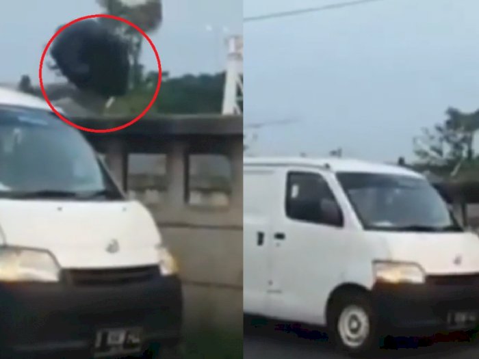 Viral Sebuah Mobil Buang Sampah Sembarangan di Bekasi, Ini Respons Polisi