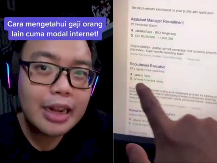 Pengen Ngepoin Berapa Gaji Orang Lain Tanpa Ketahuan Kayak Gini Tutorialnya Indozone Id