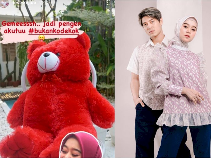 Lesty Ungkap Pengen Boneka Teddy Bear, Rizky Billar Langsung Gercep Belikan, Netizen Baper