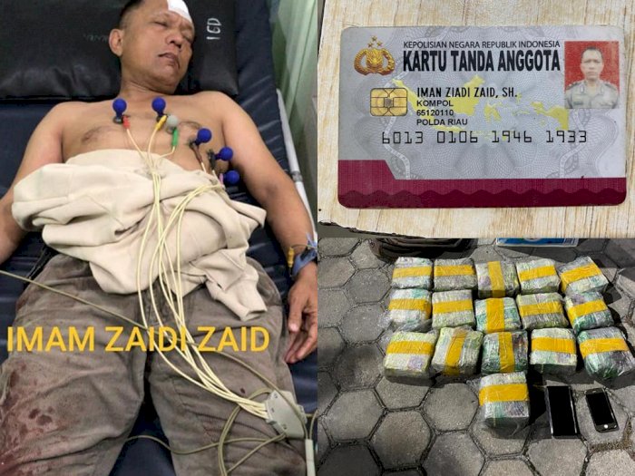 Sosok Kompol Iman Ziadi, Anggota Polda Riau yang Bawa Sabu 16 Kg, Dicap Pengkhianat Bangsa