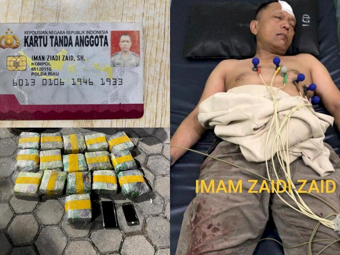 Ditembak di Punggung saat Bawa Sabu 16 Kg, Kompol Iman Ziadi Zaid Terancam Hukuman Mati