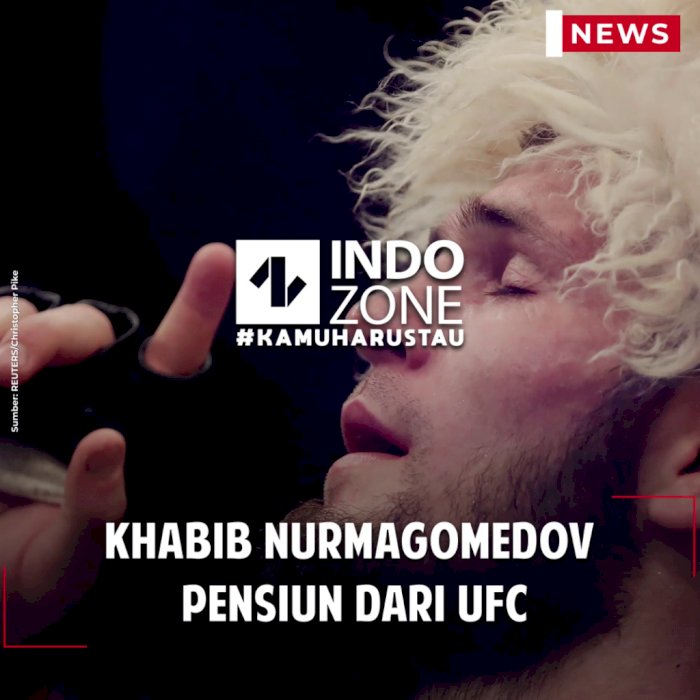 Khabib Nurmagomedov Pensiun dari UFC