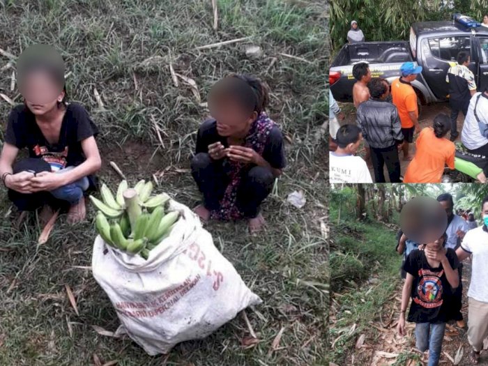 2 Pemuda Ditangkap Cuma Karena Curi Setandan Pisang, Netizen: Barang Kali Mereka Kelaparan