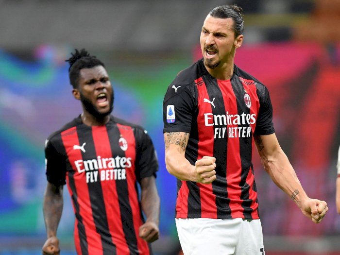 Milan 3-3 Roma: Fakta-Fakta Pertandingan dan Dua Gol Ibrahimovic