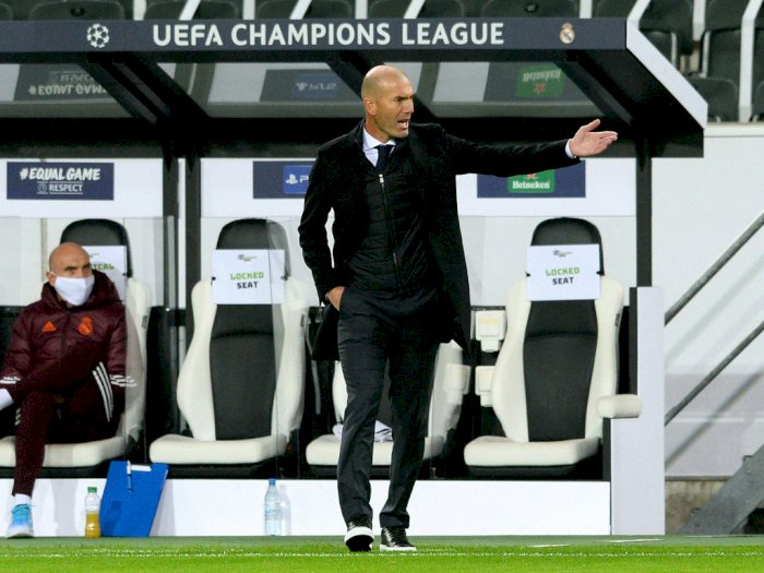 Madrid 2-2 Gladbcah, Zidane: Ini akan Jadi Tahun yang Sulit Tapi Saya Bangga dengan Tim