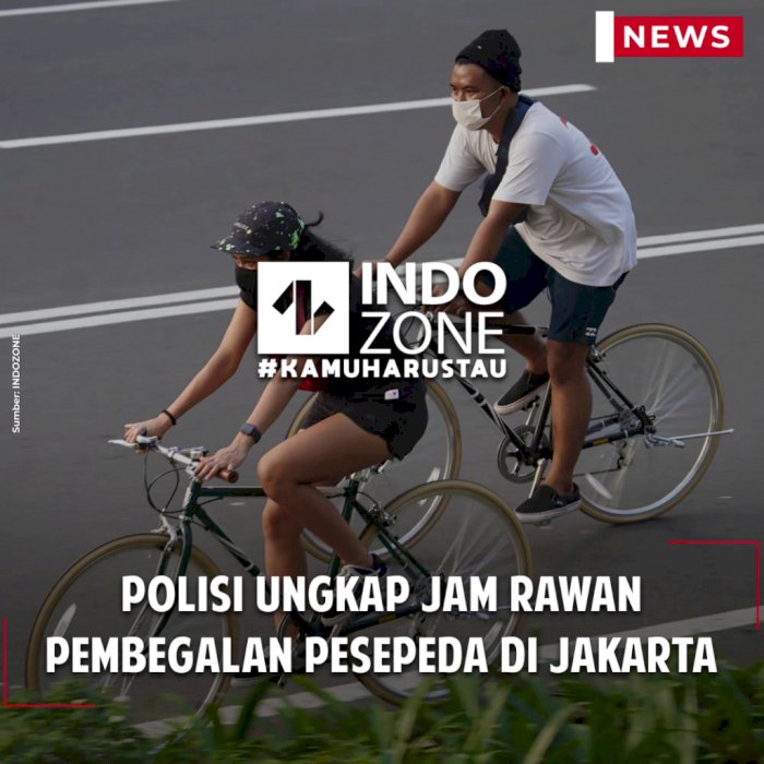 Polisi Ungkap Jam Rawan Pembegalan Pesepeda di Jakarta