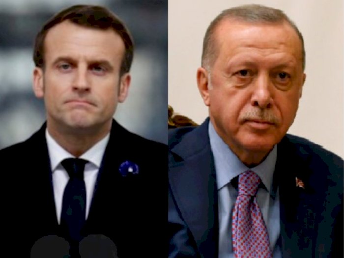 Saat Macron Tuding Turki Ngajak Perang, Erdogan Pilih Urusi Korban Gempa 