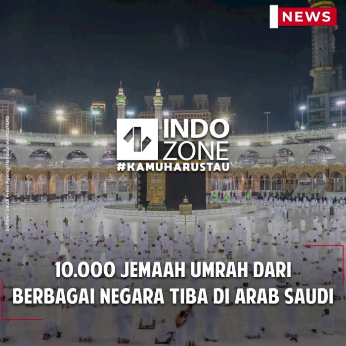 10.000 Jemaah Umrah dari Berbagai Negara Tiba di Arab Saudi