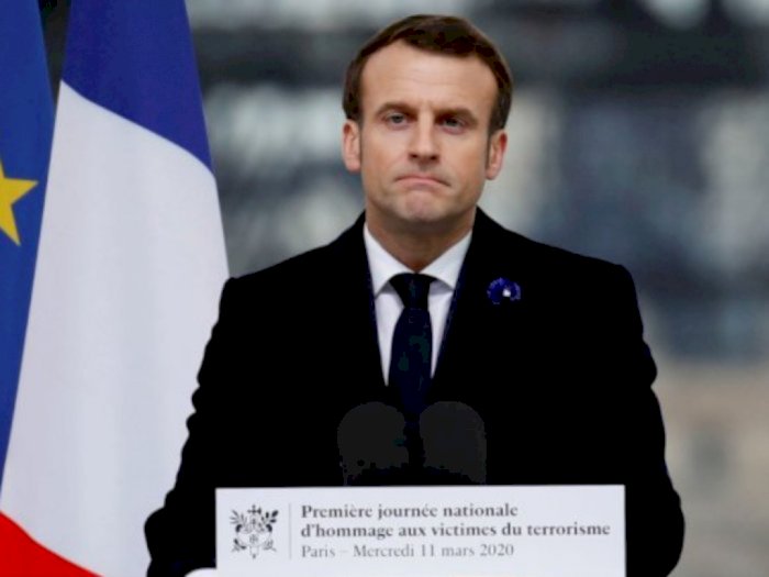 Kecam Penembakan di Wina, Presiden Emmanuel Macron: Kami Tak Akan Menyerah!