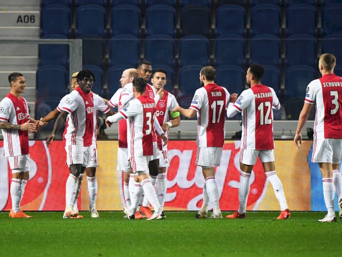 Gara-Gara Corona, Ajax Cuma Bawa 17 Pemain untuk Laga Liga Champions ke Markas Midtjylland
