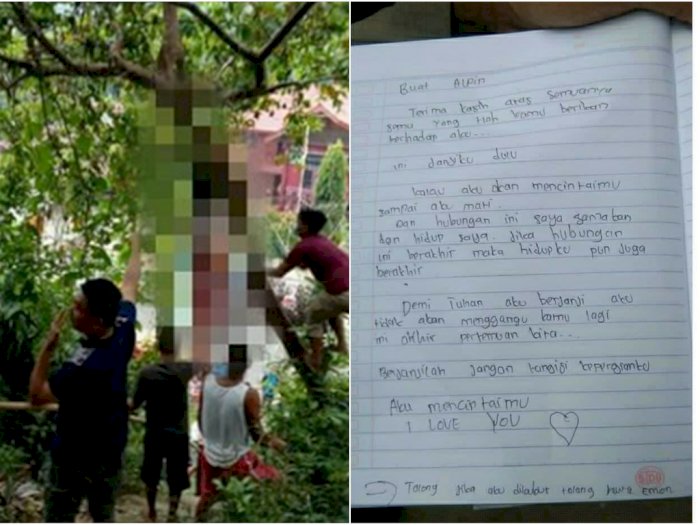 Isi Surat Cinta Gadis SMAN 5 Toraja yang Gantung Diri Usai Putus, Janji Setia Sampai Mati