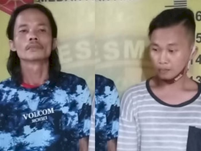 Bongkar Rumah Warga di Medan, Dua Pria Komplotan Maling Ini Diringkus Petugas