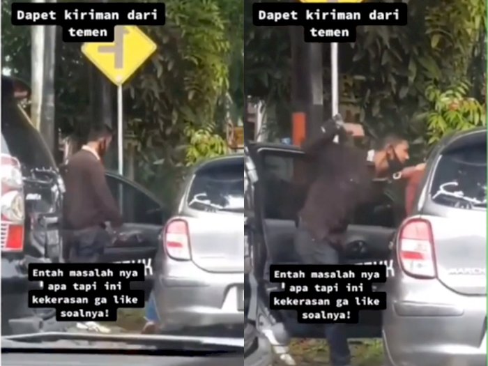 Viral Video Cowok Emosi Tarik & Jepit Kaki Ceweknya Pakai Pintu Mobil, Bikin Netizen Geram